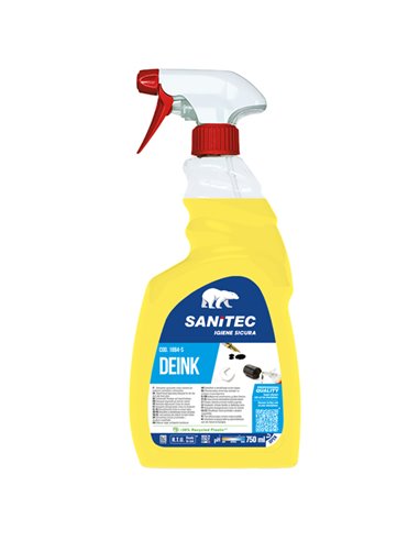 Detersolvente sgrassante Deink trigger 750ml Sanitec 1884-S