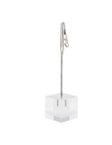 Set 6 Porta Tag a pinza in acrilico TAG-HLD-AC Securit TAG-HLD-AC