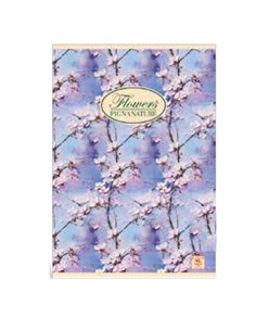 MAXIQUADERNO A4 40fg+2 80gr 5mm NATURE FLOWERS PIGNA 02298855M 2
