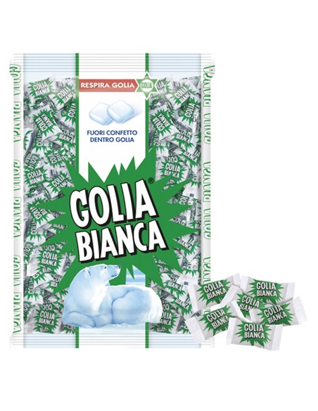 Caramelle Golia Bianca busta 1kg (400pz ca) 06721600