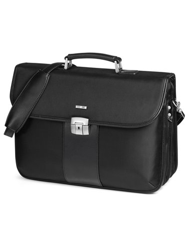 Cartella in tessuto extra strong nero dim. 44x31x20 CityTime 61335. City Time BORSE-CARTELLE-VALIGIE