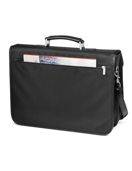 Cartella in tessuto extra strong nero dim. 44x31x20 CityTime 61335. City Time BORSE-CARTELLE-VALIGIE