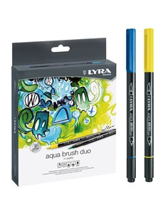 ASTUCCIO 36 PENNARELLI AQUA BRUSH DUO LYRA L6521360 LYRA PENNARELLI SPECIALI