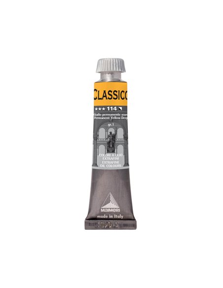 Colore a olio extrafine 20ml giallo permanente scuro Maimeri M0302114 MAIMERI TEMPERE VERNICI E ACQUERELLI