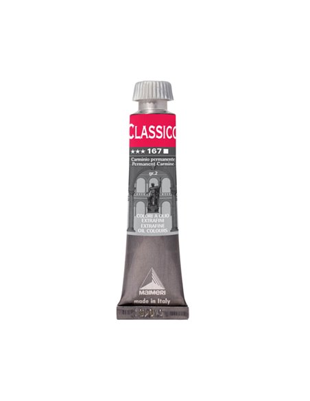 Colore a olio extrafine 20ml carminio permanente Maimeri M0302167
