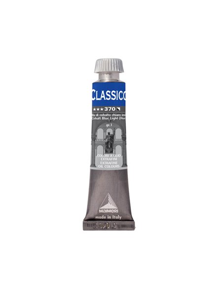 Colore a olio extrafine 20ml blu cobalto chiaro imitazione Maimeri M0302370