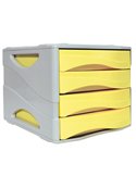 Cassettiera Keep Colour Pastel GIALLO Arda 15P4PPASG