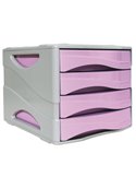 Cassettiera Keep Colour Pastel LILLA Arda 15P4PPASVI