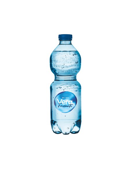Acqua frizzante bottiglia PET 500ml Vera 12357162