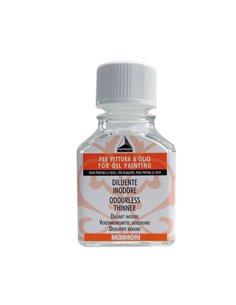 Flacone 75ml diluente inodore Maimeri M5816600 MAIMERI TEMPERE VERNICI E ACQUERELLI