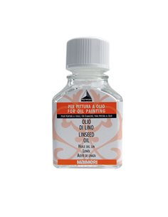 Flacone 75ml olio di lino Maimeri M5816650 MAIMERI TEMPERE VERNICI E ACQUERELLI