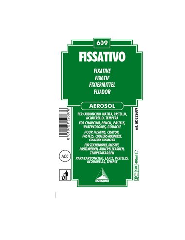 Bombola 400 ml fissativo spray Maimeri M5832609 MAIMERI TEMPERE VERNICI E ACQUERELLI