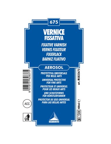 Bombola 400 ml vernice fissativa spray Maimeri M5832675