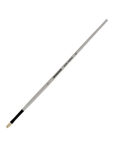 Pennello setola naturale Graduate piatto lungo n.1 manico lungo Daler Rowney D212144001