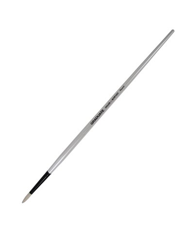 Pennello setola naturale Graduate tondo lungo n.6 manico lungo Daler Rowney D212145006 DALER ROWNEY ACCESSORI PER PITTURA