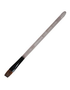Pennello pelo pony piatto quadrato Graduate n.1/2 manico corto Daler Rowney D212159050