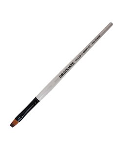 Pennello sintetico piatto Graduate n.8 manico corto Daler Rowney D212160008