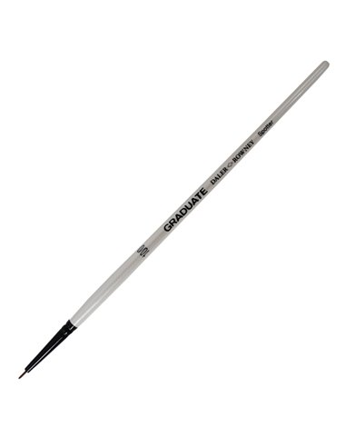Pennello sintetico Punta Extra Lunga Graduate n.10/0 manico corto Daler Rowney D212181090 DALER ROWNEY ACCESSORI PER PITTURA