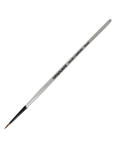 Pennello sintetico tondo Graduate n.6 manico corto Daler Rowney D212185006