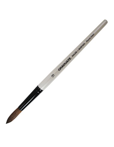 Pennello pelo pony tondo Graduate n.18 manico corto Daler Rowney D212189018