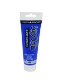 Colore acrilico fine Graduate tubo 120 ml blu oltremare Daler Rowney D123120123