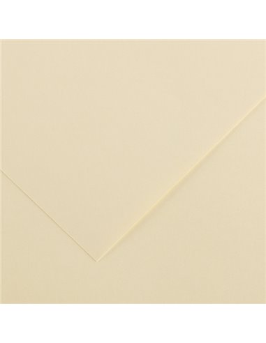 Foglio COLORLINE 70x100 cm 220 gr. 02 Crema 200041188 CANSON CARTA E CARTONCINO