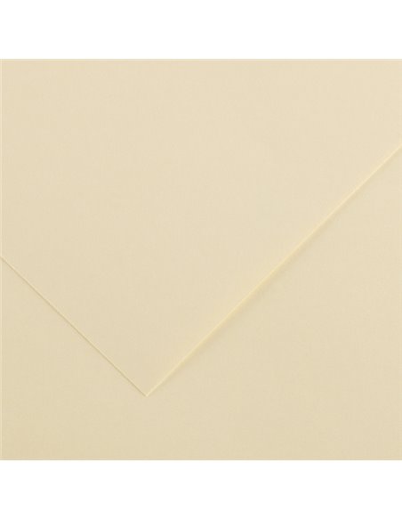 Foglio COLORLINE 70x100 cm 220 gr. 02 Crema 200041188 CANSON CARTA E CARTONCINO