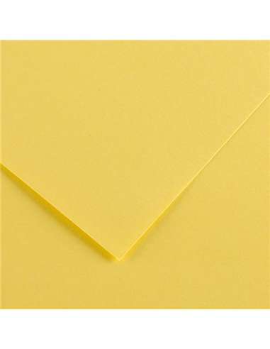 Foglio COLORLINE 70x100 cm 220 gr. 03 Giallo paglia 200041189 CANSON CARTA E CARTONCINO