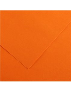 Foglio COLORLINE 70x100 cm 220 gr. 09 Arancione 200041195 CANSON CARTA E CARTONCINO