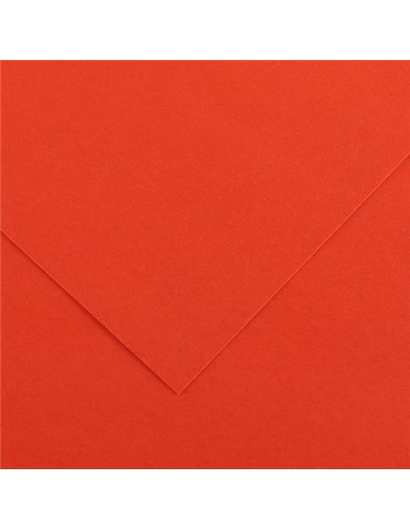 Foglio COLORLINE 70x100 cm 220 gr. 14 Rosso vivo 200041200 CANSON CARTA E CARTONCINO