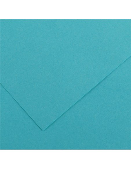 Foglio COLORLINE 70x100 cm 220 gr. 25 Blu turchese 200041211 CANSON CARTA E CARTONCINO