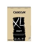 Album spiralato lato corto XL KRAFT A3 60 fg. 90 gr. Canson 400039142