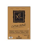 Album spiralato lato corto XL EXTRA WHITE A3 120 fg. 90 gr Canson 200787501