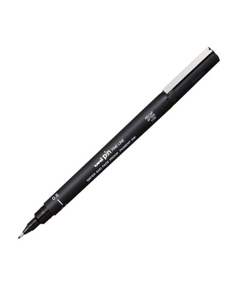 Astuccio Pin fineliner nero 5 gradazioni assortiti Uni Mitsubishi M PIN 5P1 UNI MITSUBISHI FINELINER