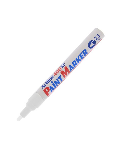 Marcatore artline A 400 punta tonda a vernice bianco A 400/BI ARTLINE A VERNICE