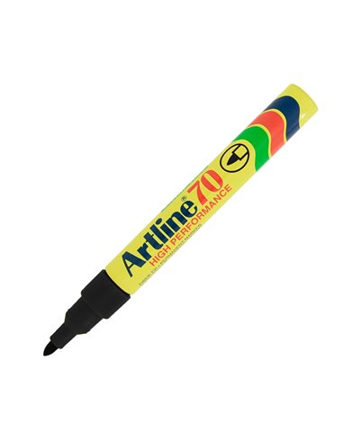 Marcatore artline A 70 permanente punta tonda nero A 70/N ARTLINE PERMANENTI