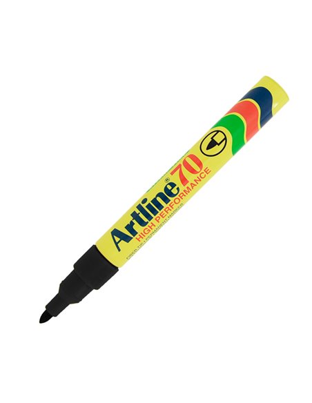Marcatore artline A 70 permanente punta tonda nero A 70/N ARTLINE PERMANENTI
