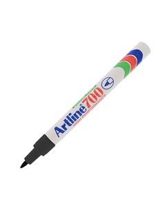 Marcatore artline A 700 permanente punta tonda 0,7mm nero A700N ARTLINE PERMANENTI