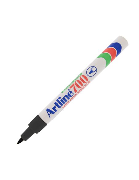 Marcatore artline A 700 permanente punta tonda 0,7mm nero A700N ARTLINE PERMANENTI