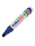 Marcatore artline A 100 permanente punta scalpello jumbo blu A100B