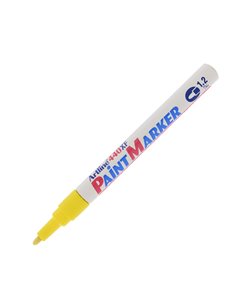 Marcatore artline A 440 punta tonda fine a vernice giallo A440G ARTLINE A VERNICE