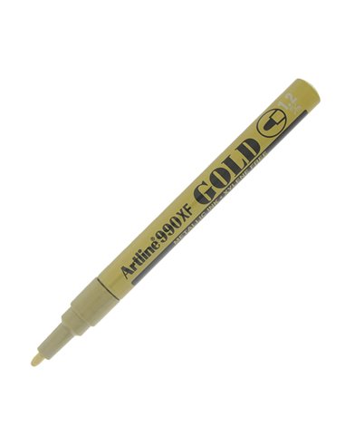 Marcatore artline A 990 punta tonda fine a vernice oro A990O ARTLINE A VERNICE