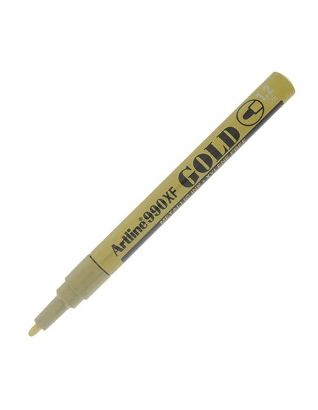 Marcatore artline A 990 punta tonda fine a vernice oro A990O ARTLINE A VERNICE