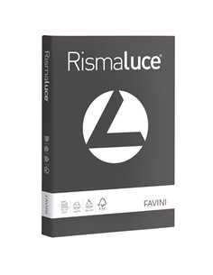 Carta RISMALUCE 200gr A4 125fg grafite 72 Favini A674104