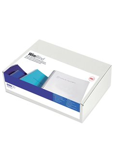 Scatola 100 dorsi metallo passo 3:1 34 anelli - 5mm - bianco - GBC 47901E GBC DORSI PER RILEGATURA