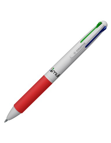 Penna sfera 4 colori 4 Multi 1,00mm OSAMA OW 10156 OSAMA MULTIFUNZIONE