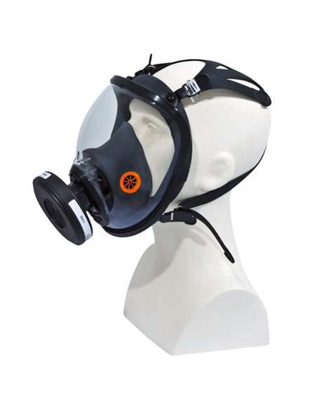 Maschera completa M9300 Strap Galaxy M9300NO DELTAPLUS DPI PER LE VIE RESPIRATORIE