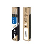 Set 3 refill sfera FRIXIONball CLICKER 1.0mm nero Pilot 006675