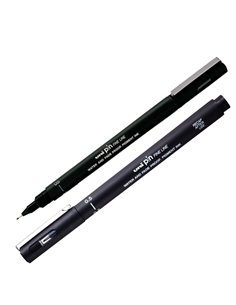 Pin fineliner nero punta 0.5mm Uni Mitsubishi M PIN105 N UNI MITSUBISHI FINELINER