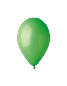 Busta 16 palloncini in lattice Ø30cm verde Big Party 72781.